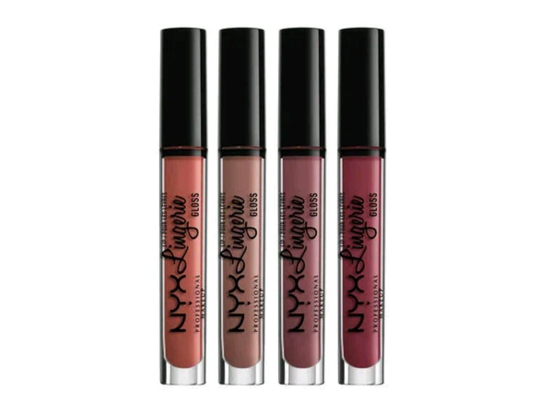 Помада NYX lingerie Liquid Lipstick. Make up Factory High Shine Lip Gloss.